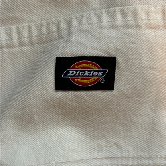 Sherwin Williams Dickies Casual Relaxed-Fit White Cotton Pants - Picture 3 of 6